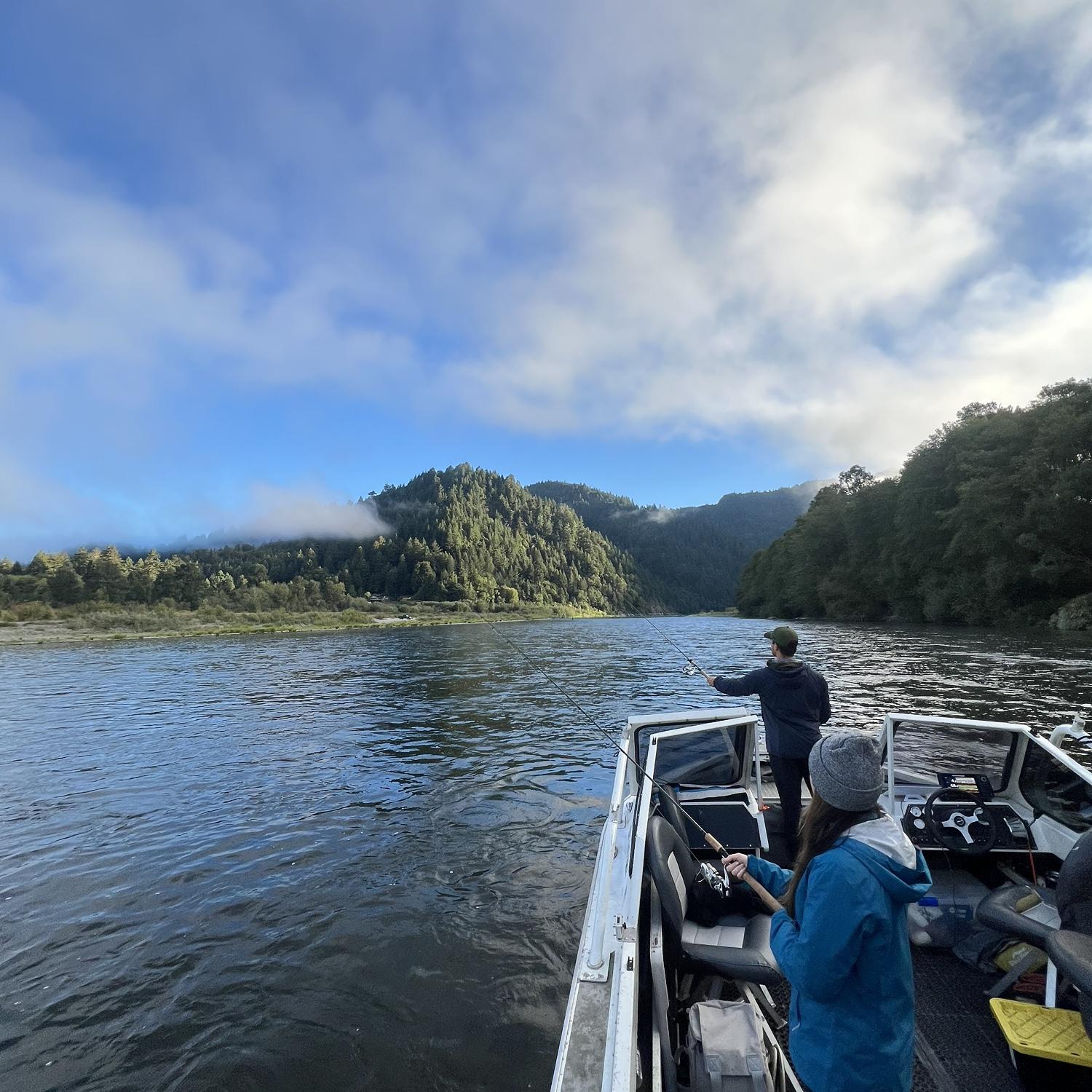 Fishing in the Klamath River