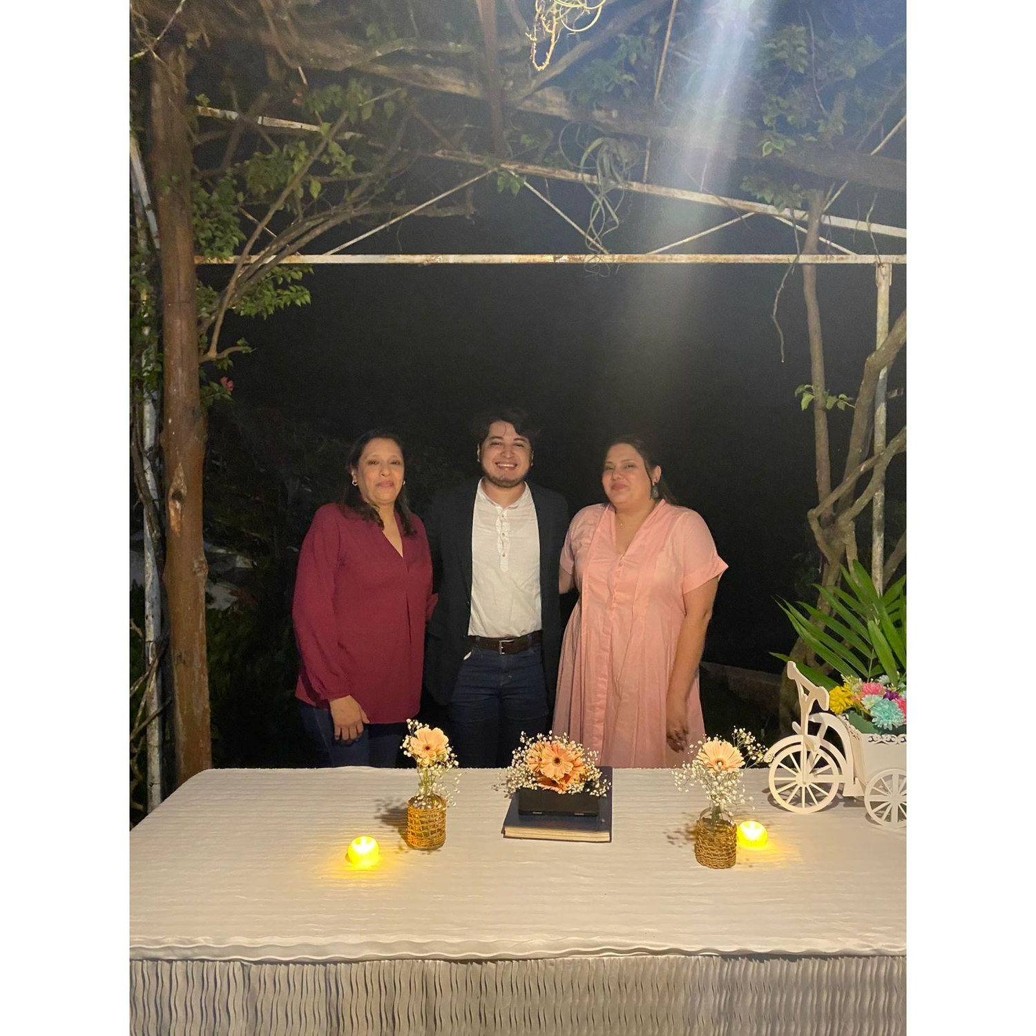 Primer fotito con mami/suegrita