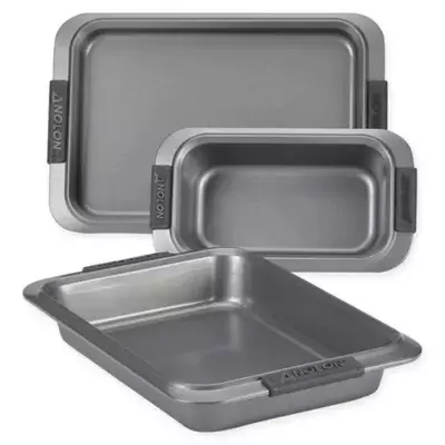 Analon® 3-Piece Nonstick Bakeware Set