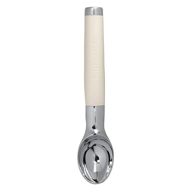 KitchenAid Ice Cream Scoop, Dishwasher Safe Kitchen Gadget – Almond Cream
