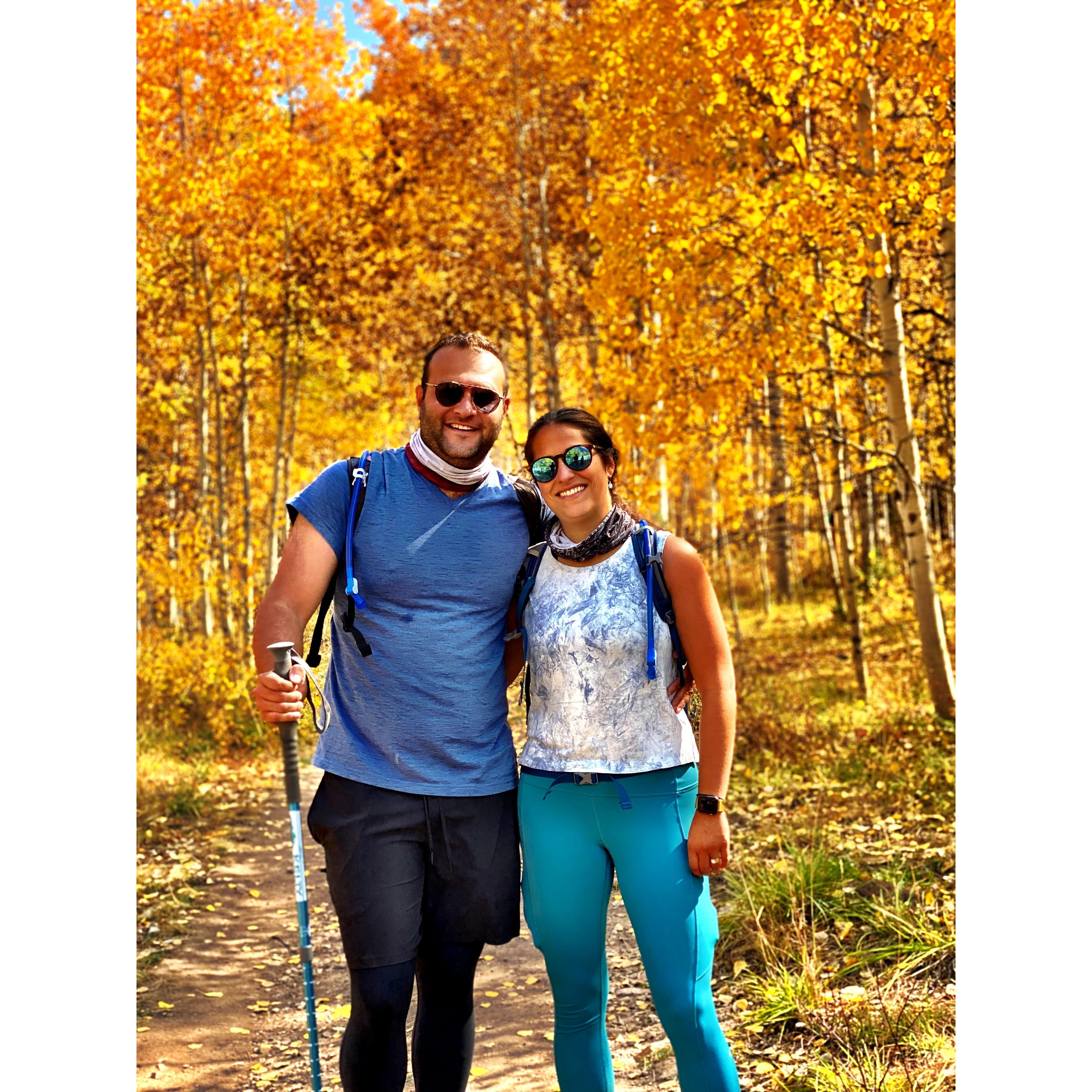 After Idaho, we did Autumn in Aspen!