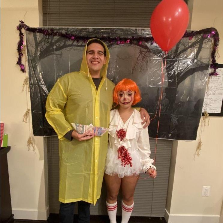 Our 1st Halloween. Guess the movie!