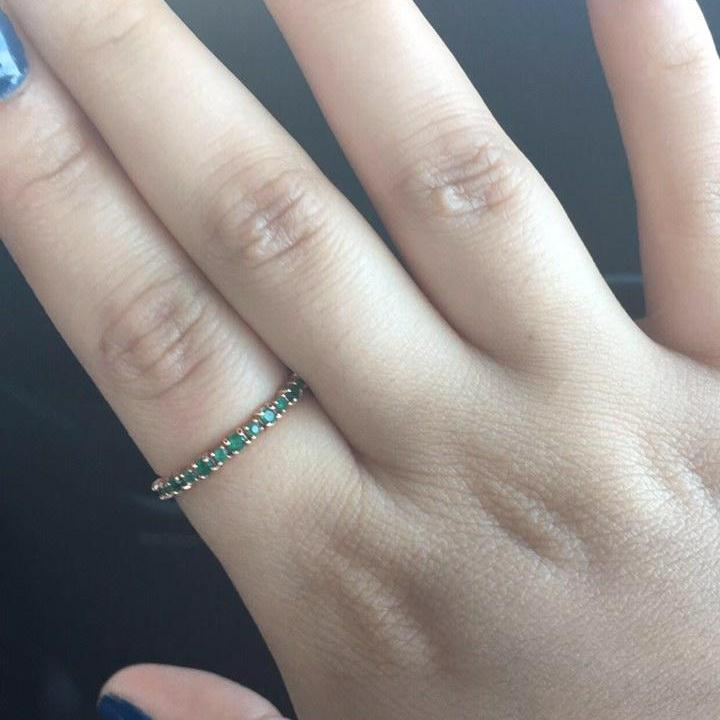 The day after he promised to love me forever with a ring.