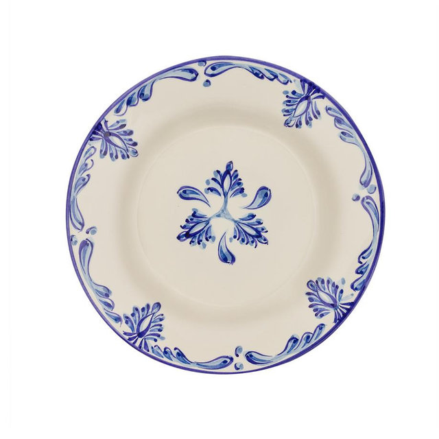 Eleanor Dessert Plate, Blue (Set of 6)