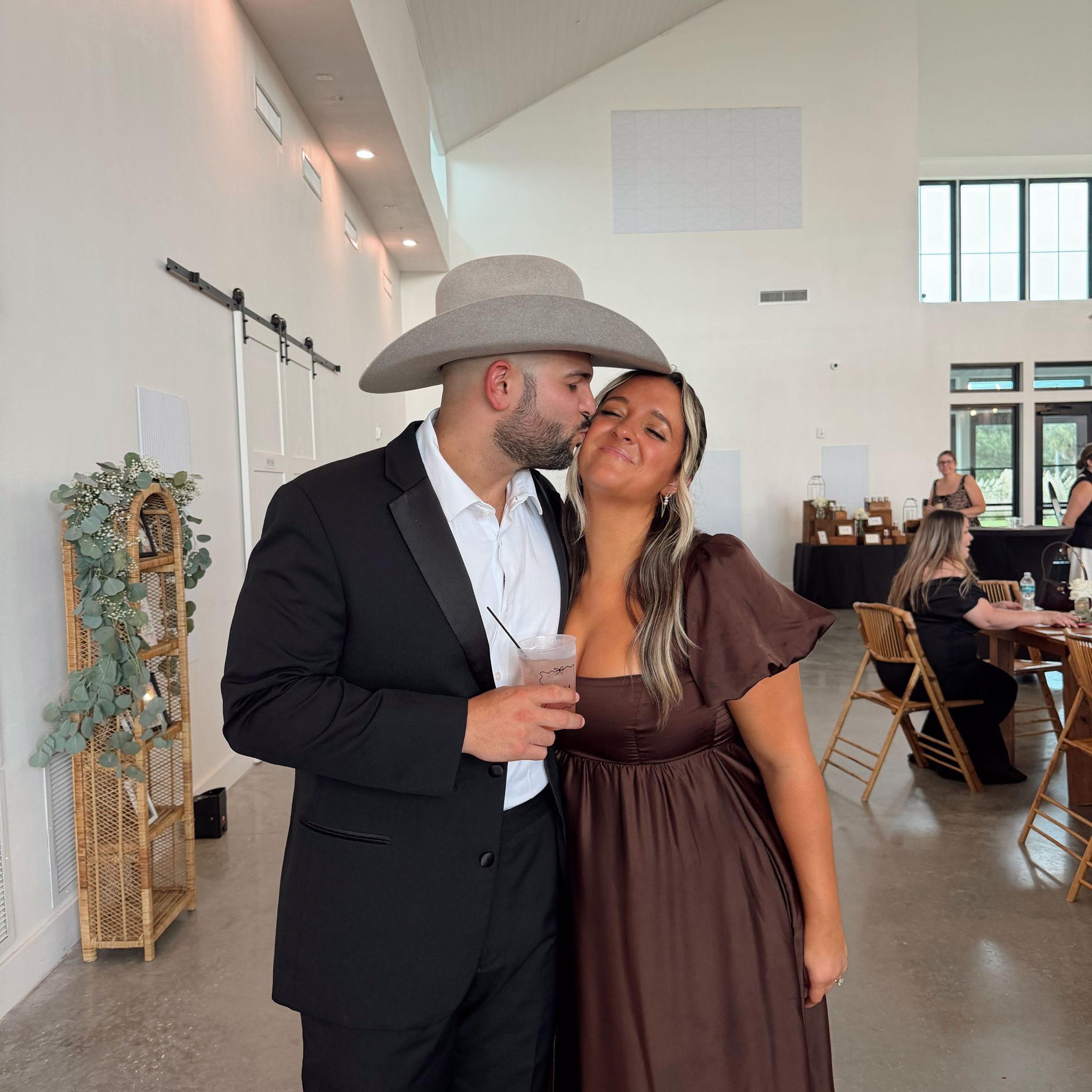 A wedding for our sweet friends where Melanie was the Maid of Honor and Ryan was a Groomsman!