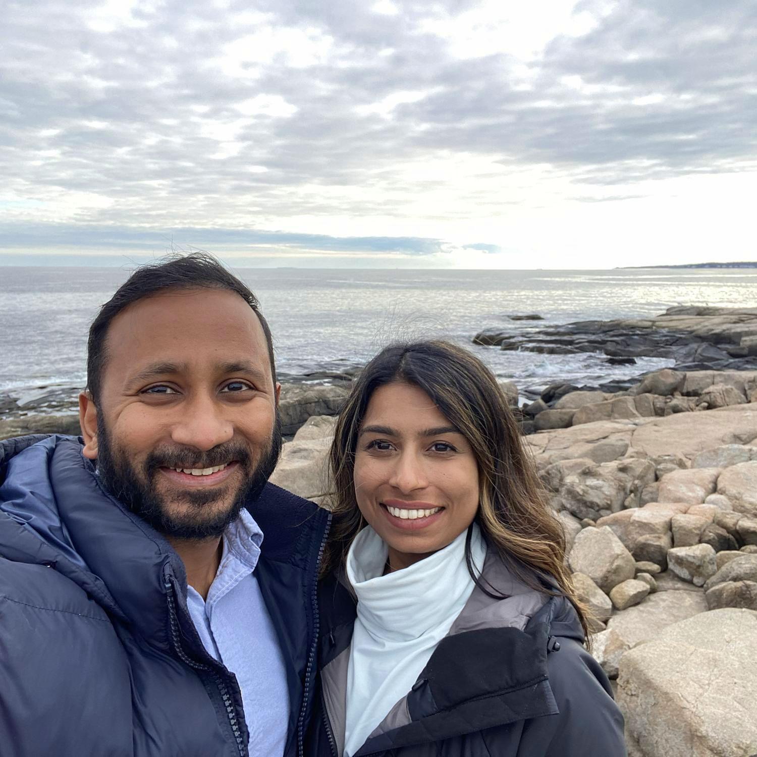 Taking in views of the Atlantic as we drove down along the coast from Maine to New Jersey