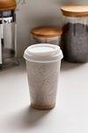 Embossed Travel Tumbler- mushroom