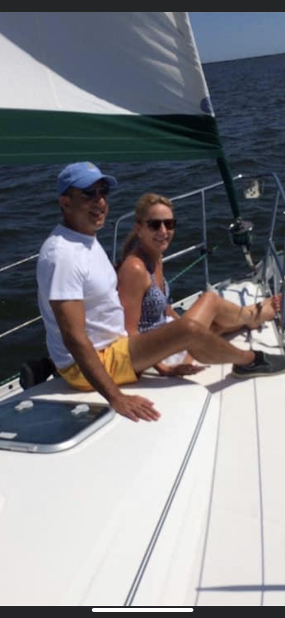 A private sailboat we chartered in September 2019 out of the Barnegat Bay. Captain Warren was the best!