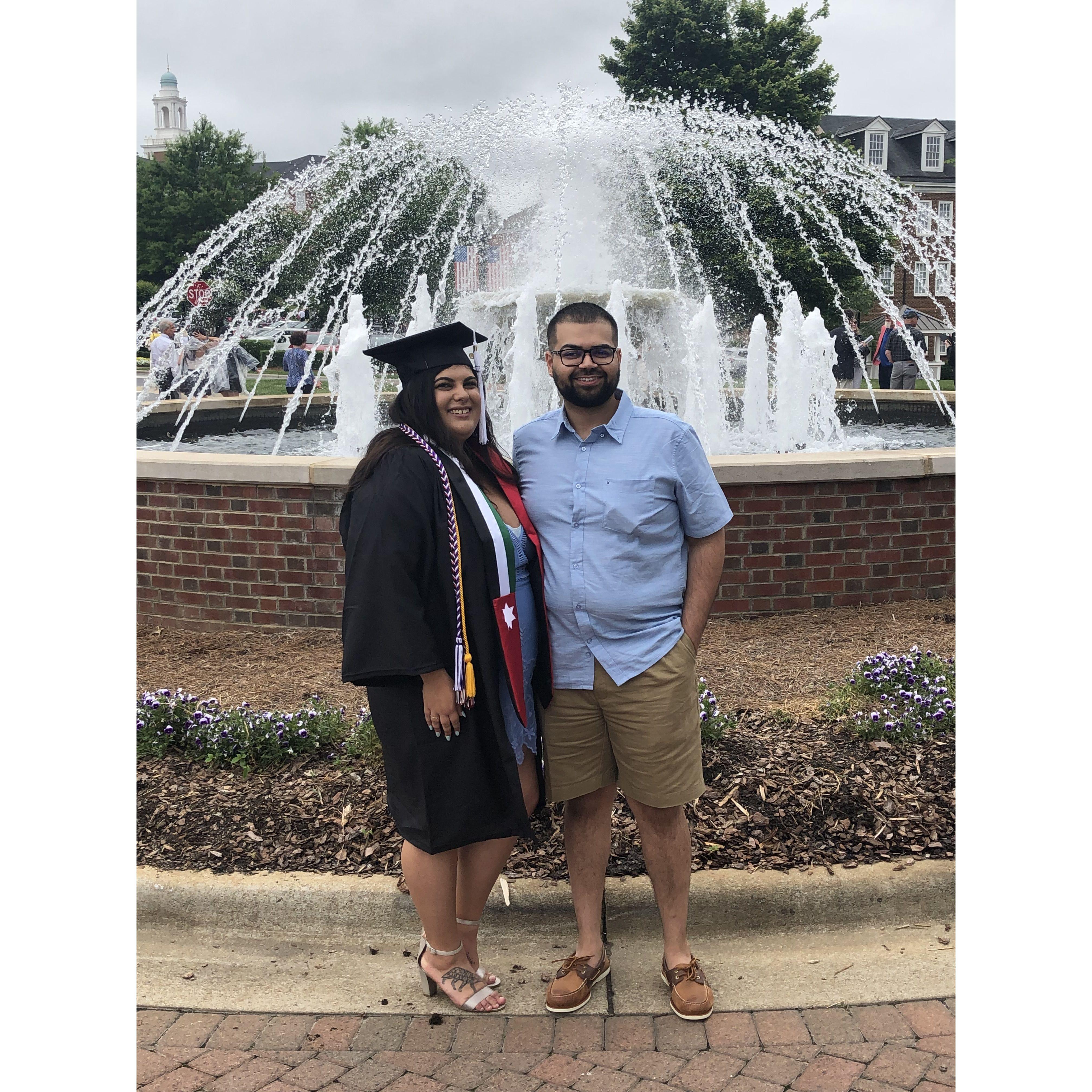 Yasmene's HPU graduation.