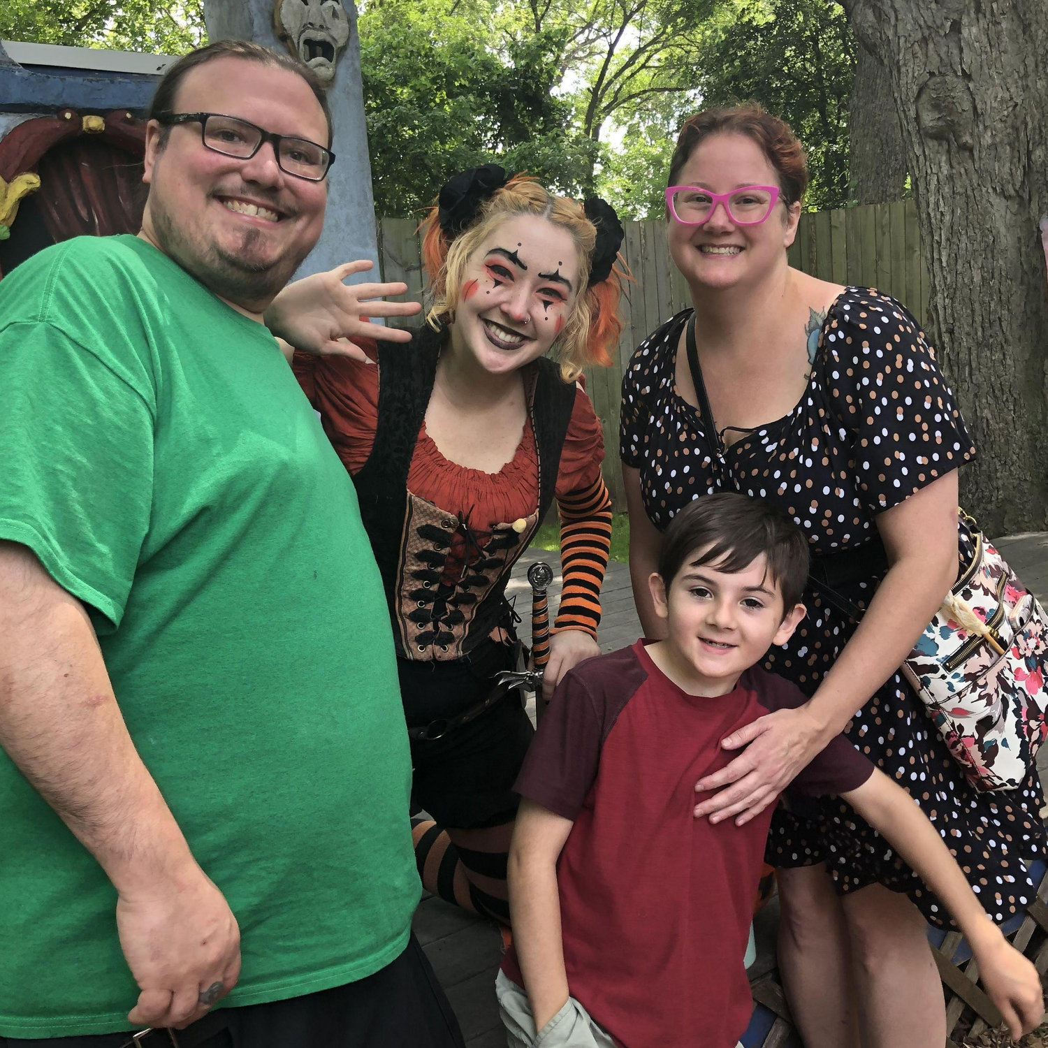 Meeting Pippsy Pinwheel at the Faire