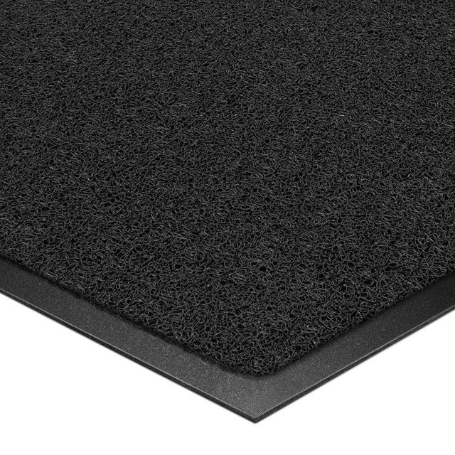 Kuyal Door Mat, 3'x4' Indoor Outdoor Entrance Mat to Trap Dirt and Moisture, Non Slip Waterproof Outdoor Mats, Commercial Floor Inside Outside Entrance, Heavy Duty Durable Welcome Mats, Black