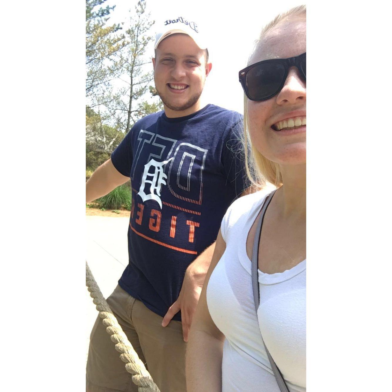 Our first date
The Detroit zoo