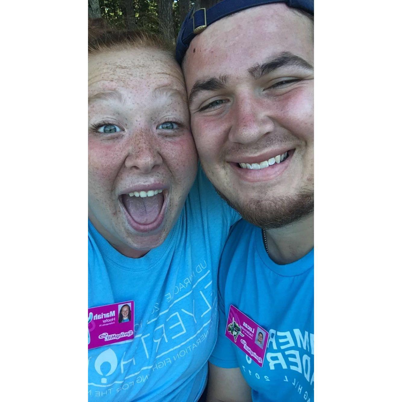 The summers of 2017, 2018, and 2019 we worked as counselors at a summer camp called SpringHill in Michigan. These were the best summers and we miss camp alot :(