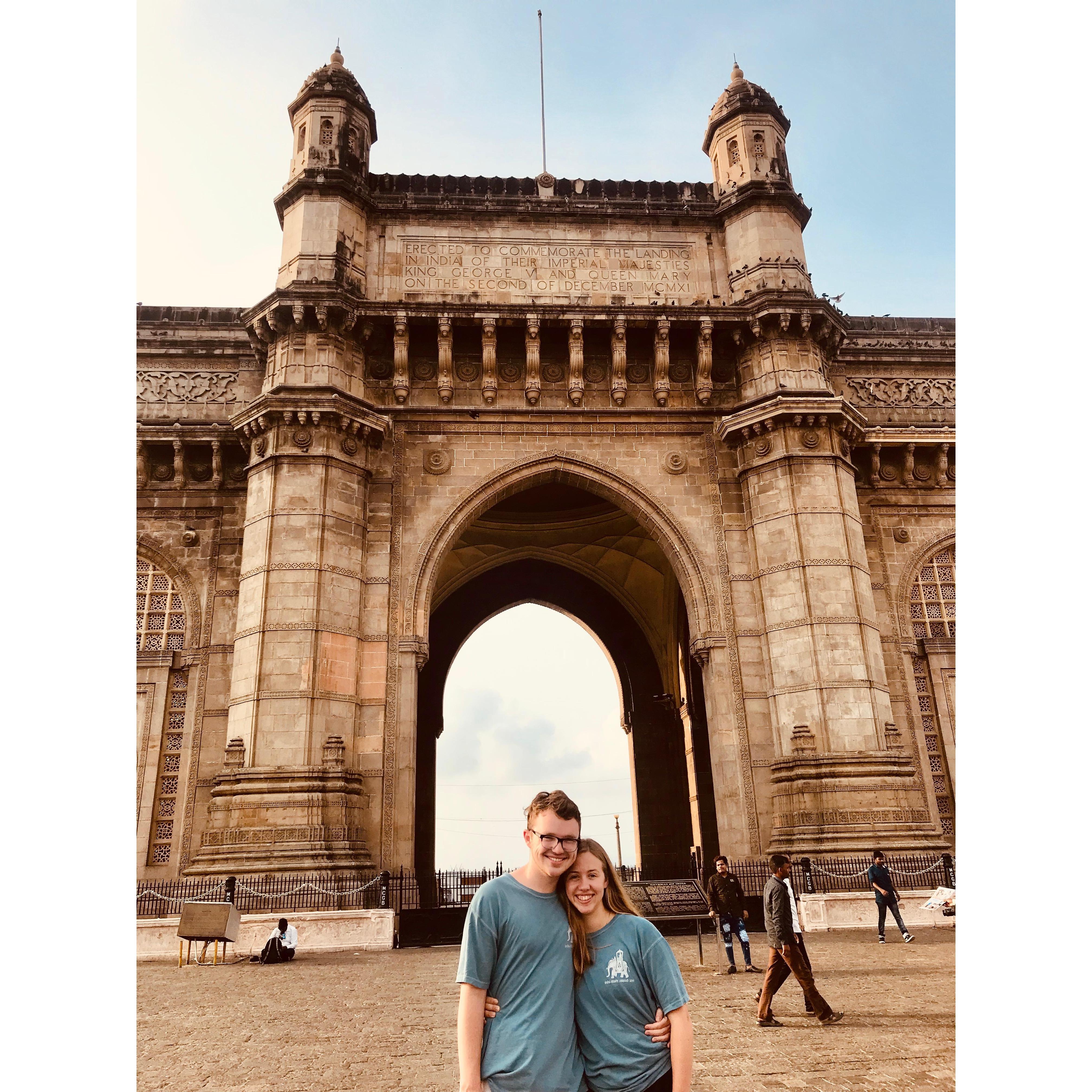 India Gate in Mumbai, 2019.