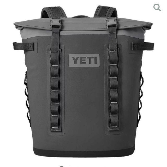 YETI Hopper M20 Soft Backpack Cooler Grey/Black