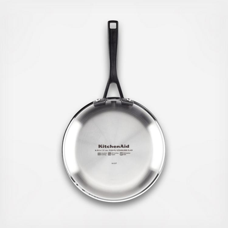 KitchenAid 5-Ply Clad 15-in Stainless Steel Wok