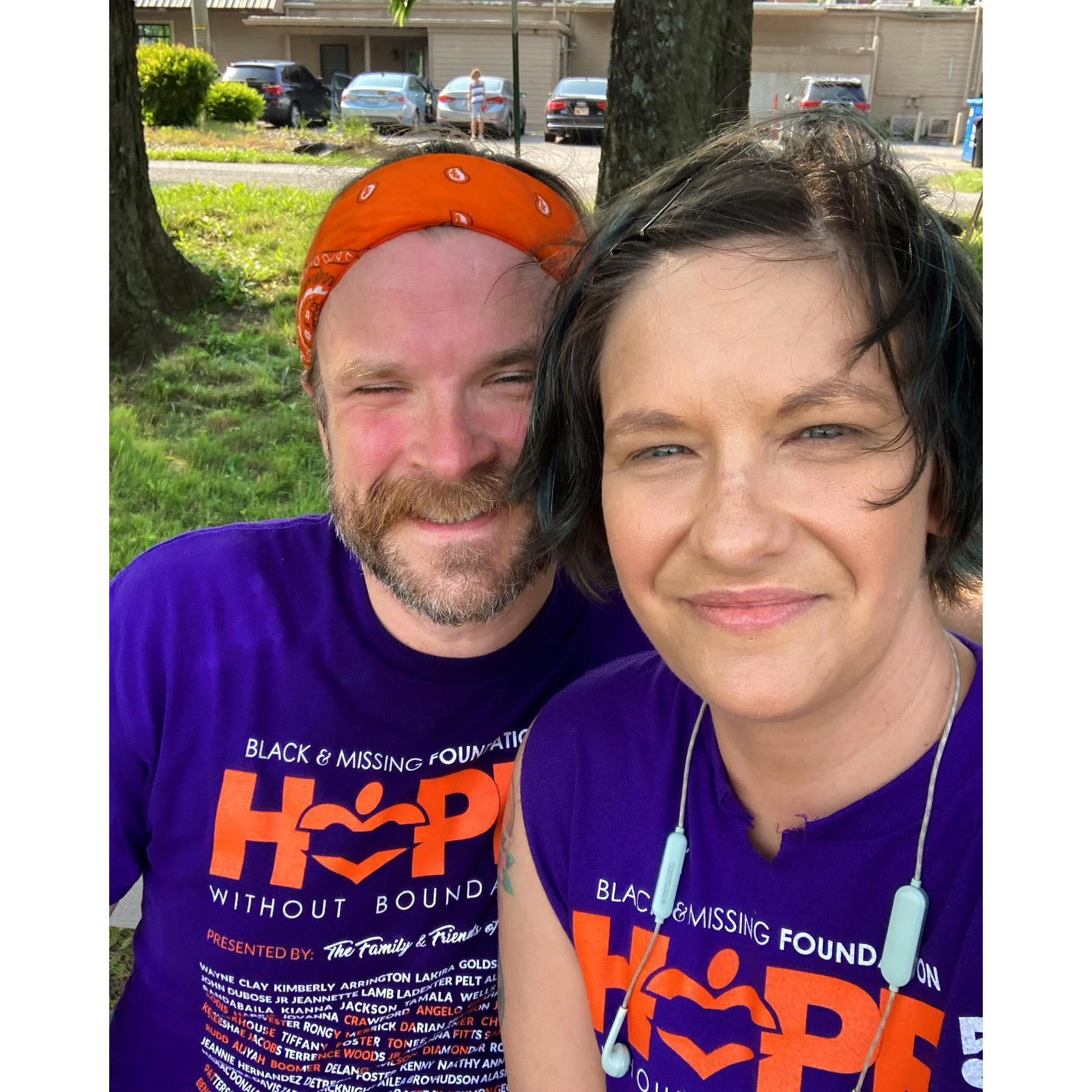 Our first 5K together.