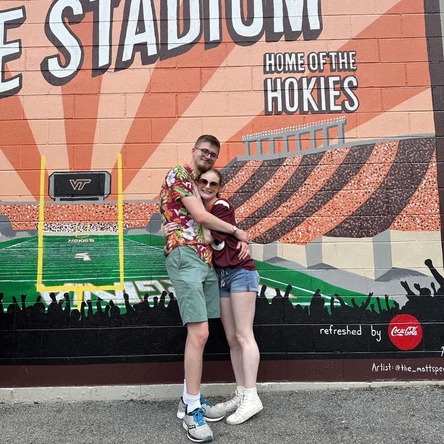 Last gameday as a student (for Ashley) Spring Game 2023!