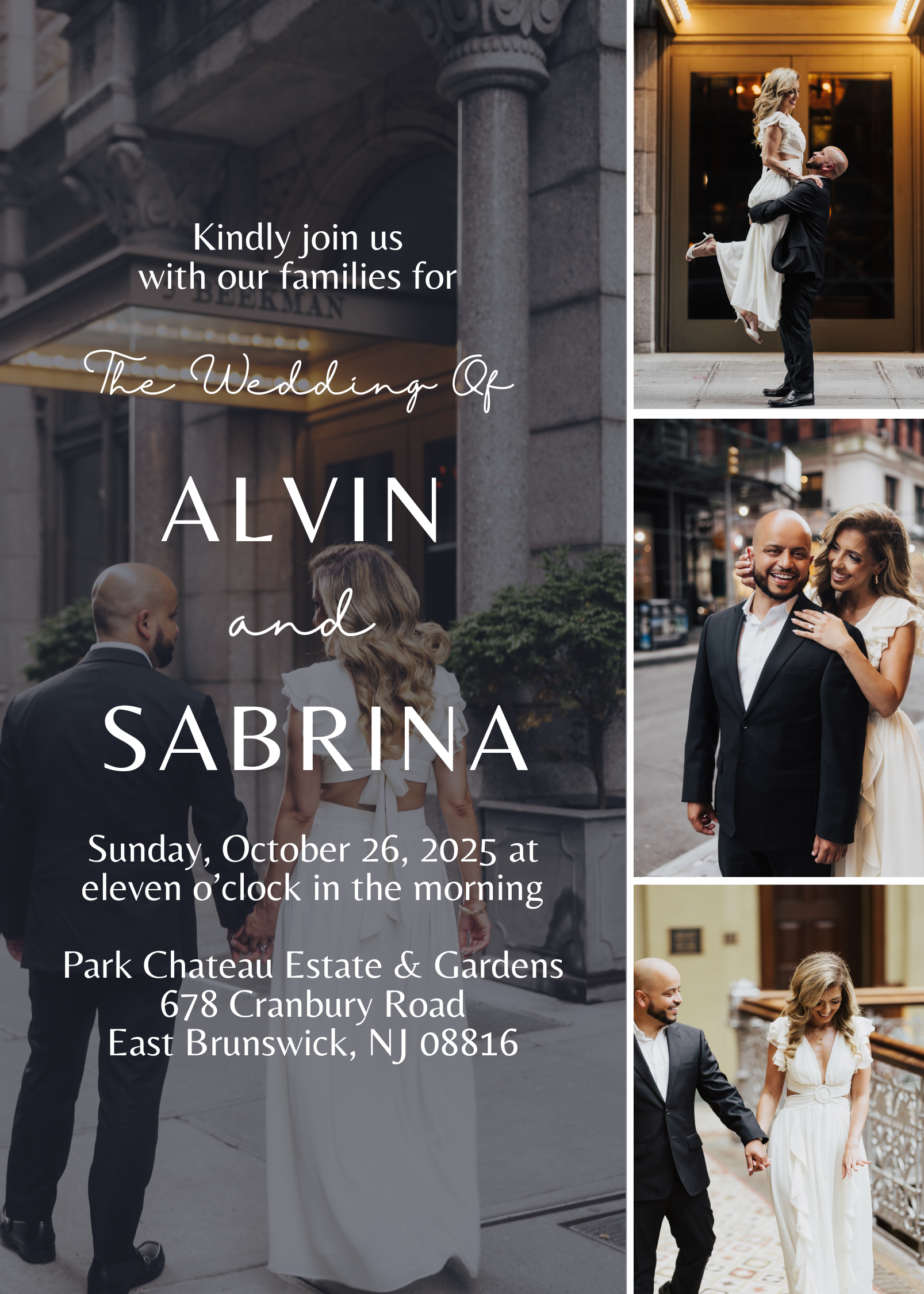 The Wedding Website of Sabrina Perez and Alvin Romero