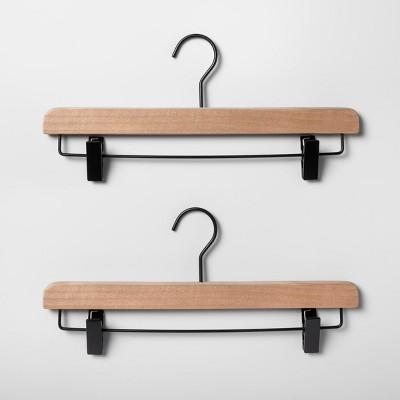 2pk Wood Pants Hanger Natural - Made By Design™