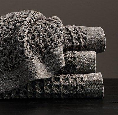 Japanese Waffle-Weave Cotton Guest Towel