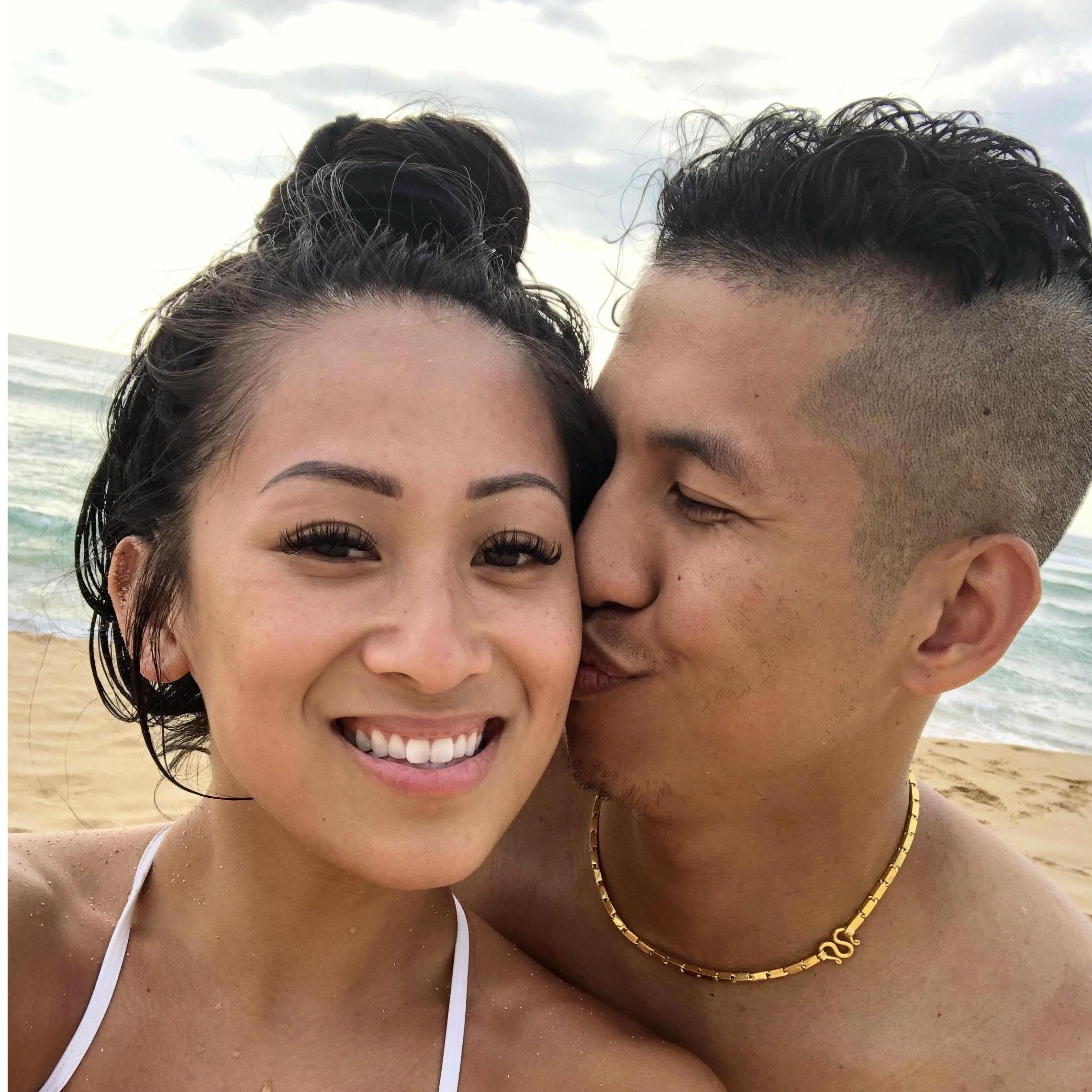 Our first time in Hawaii together