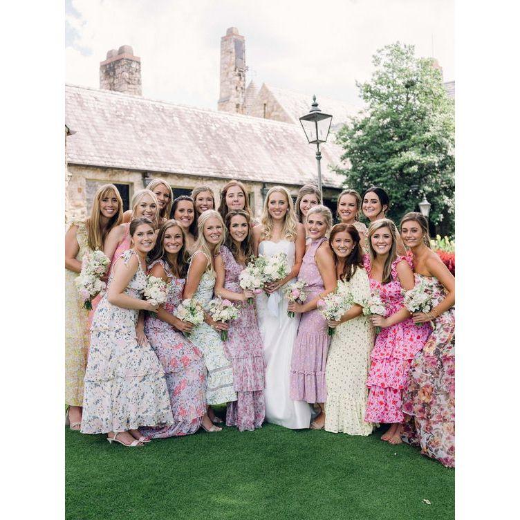 Colorful and floral dresses are highly encouraged!