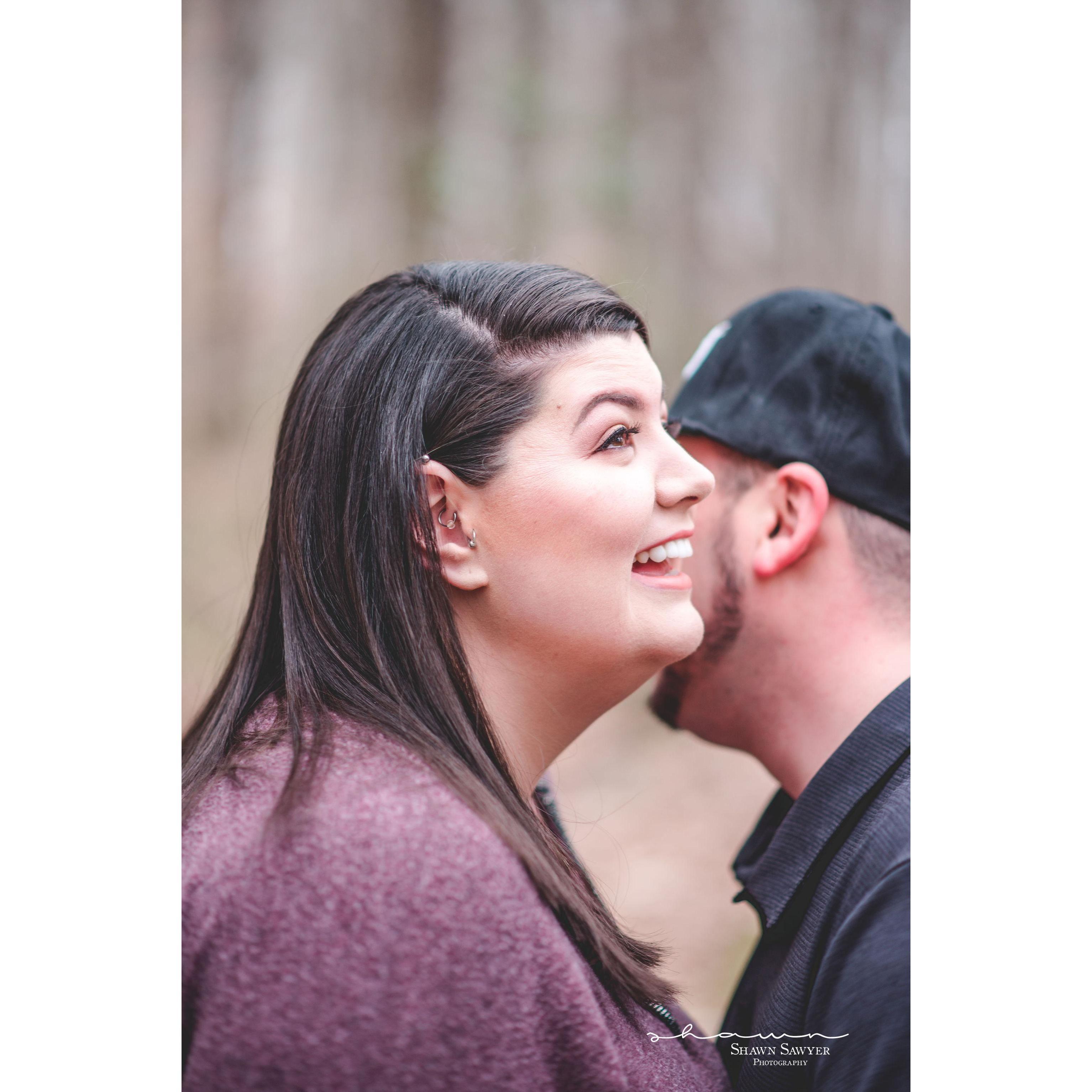 Whispering sweet nothings haha