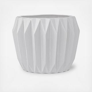 Round Fluted Planter