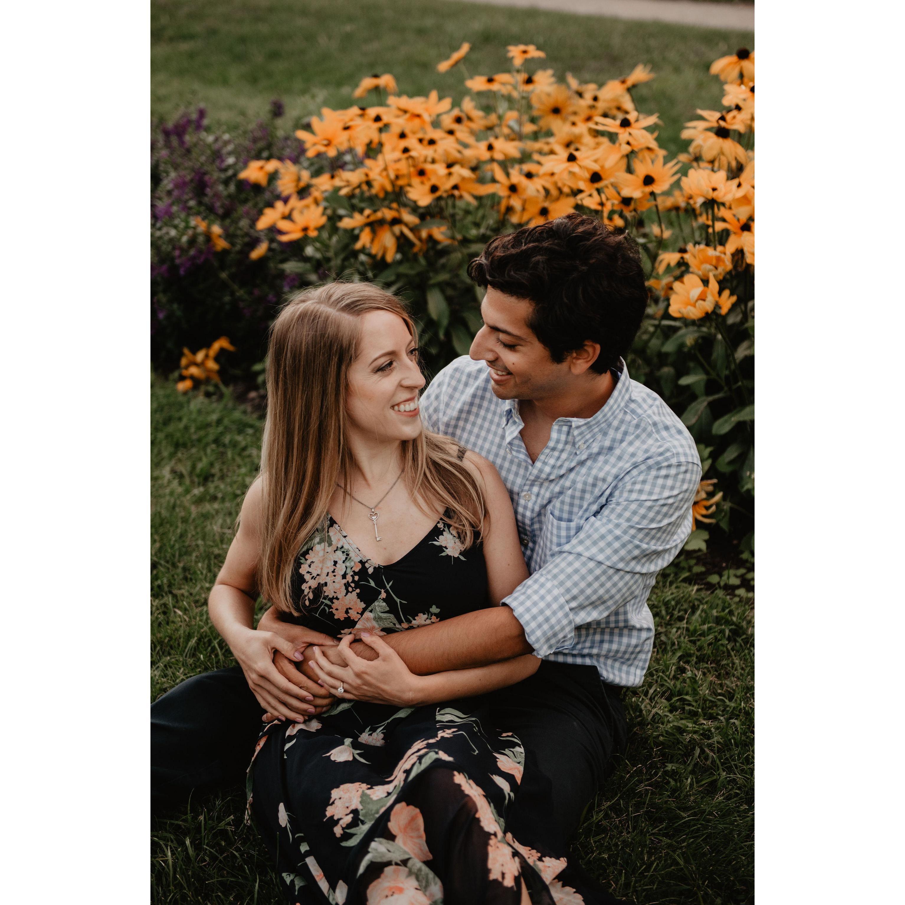 Engagement photos, 2020.