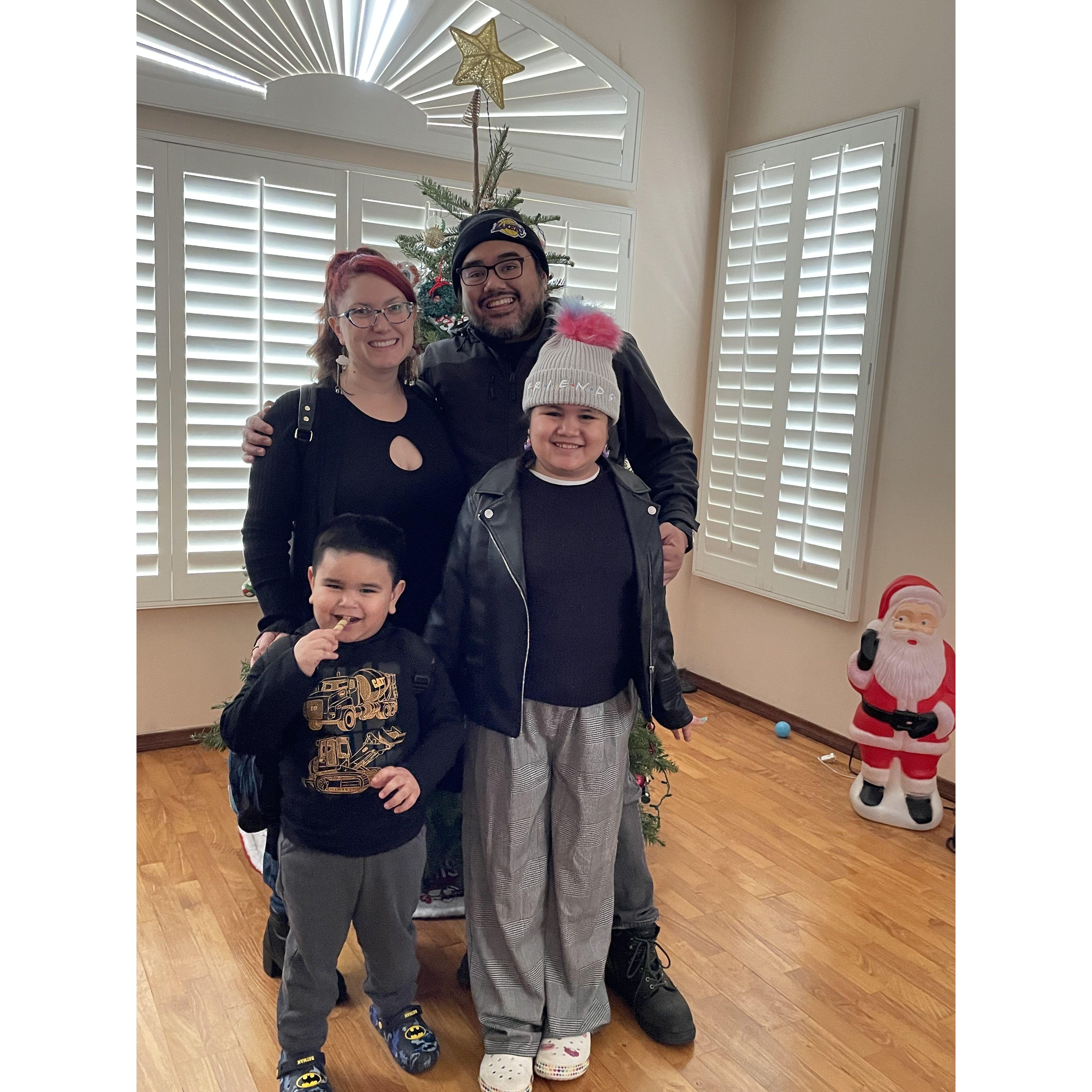Family Christmas 2022! The kids were so much smaller then!