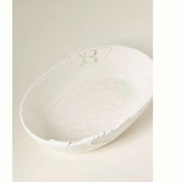 Oak Leaf Stoneware Medium Serve Bowl