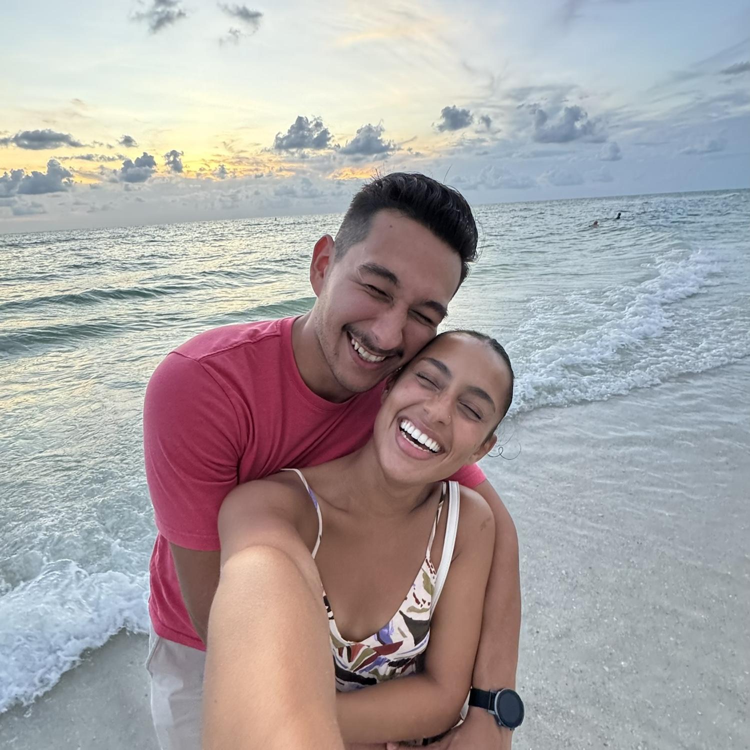 That time we were right by the ocean, where the world was right where we wanted.