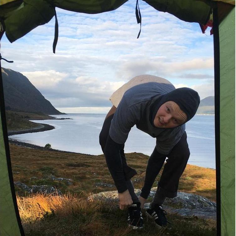 Gollum på tur i Ålesund