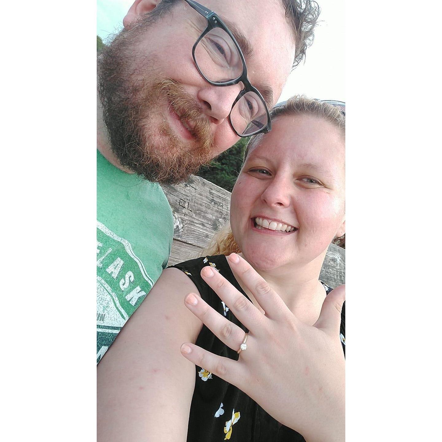 He Proposed!