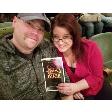 Kristen loves Beauty and the Beast...seeing it live at the woodstock opera house