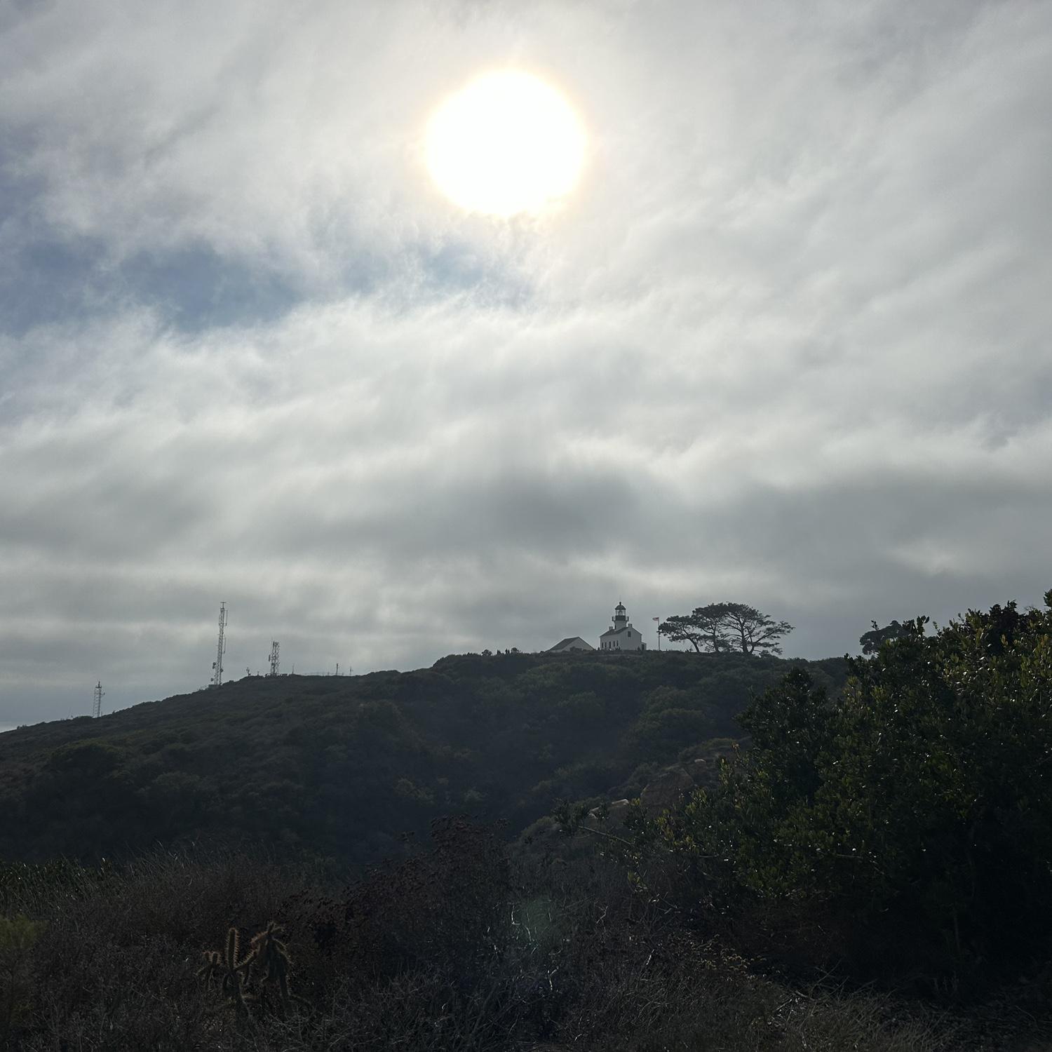 Old Point Loma from halfway up. 2024