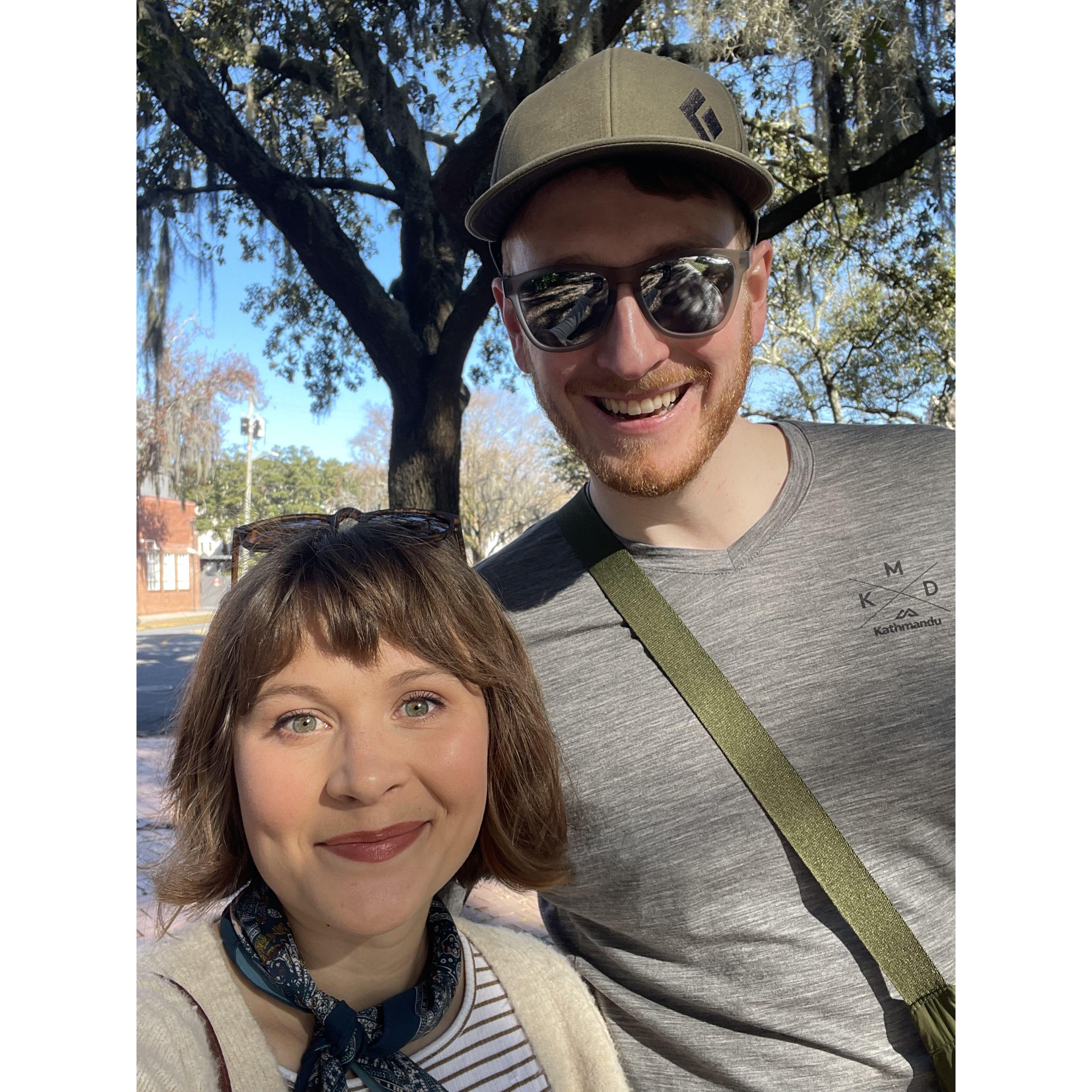 A gorgeous day in Savannah, GA