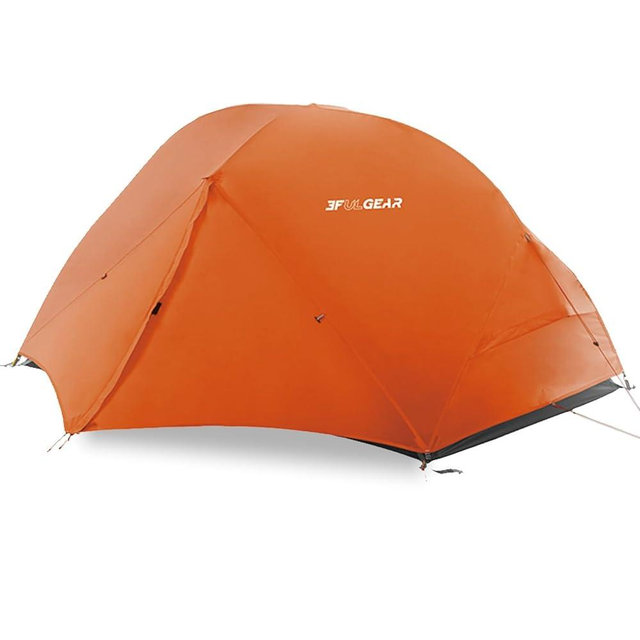 3FULGEAR Backpacking Tent, Floating Cloud 2 Easy Setup 2 Person 3/4 Season Ultralight Tents Waterproof Windproof Double Layer Lightweight Outdoor Tent for Camping, Hiking, Hunting, Survival