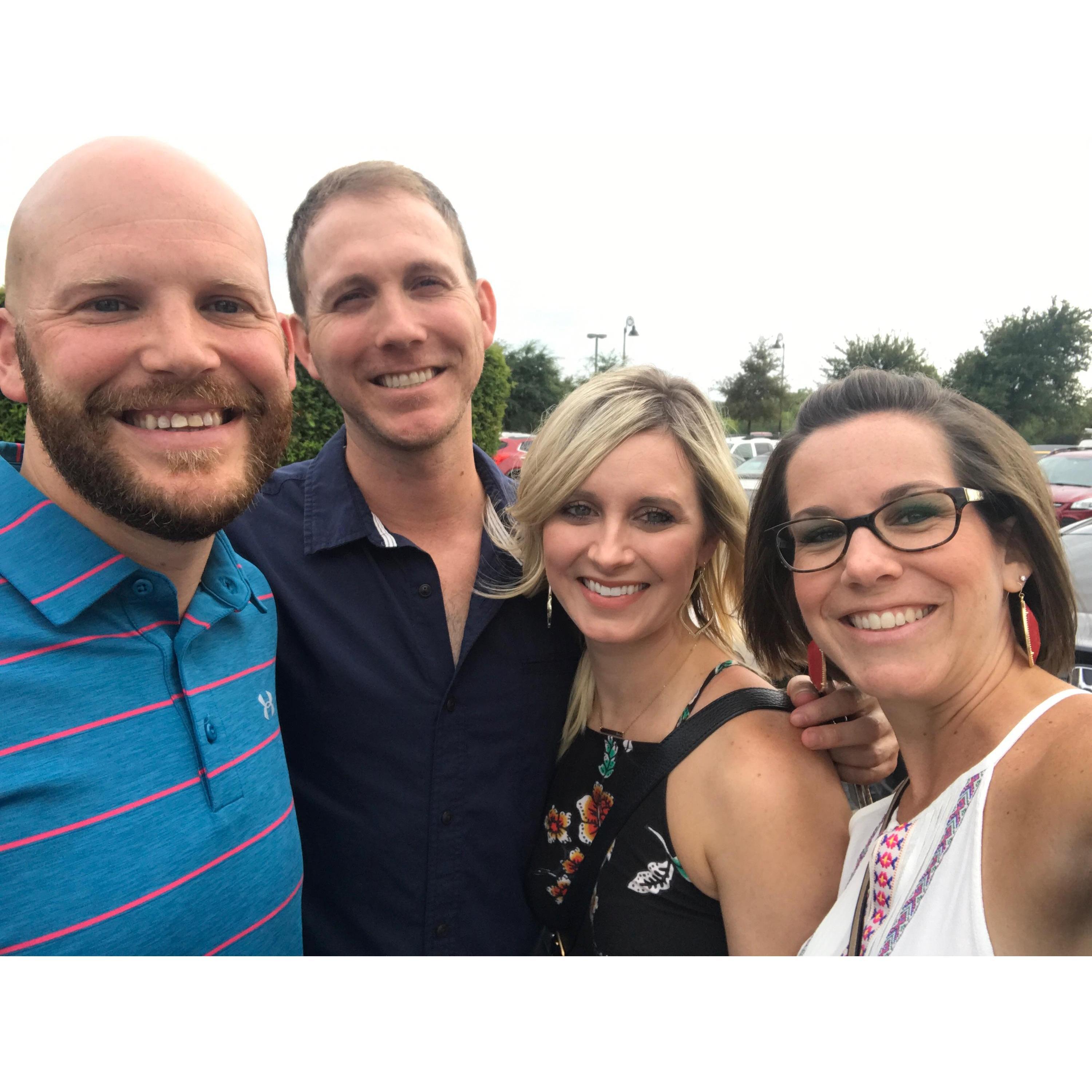 Weekend in Dallas with Trae's Cousin James and Erin.