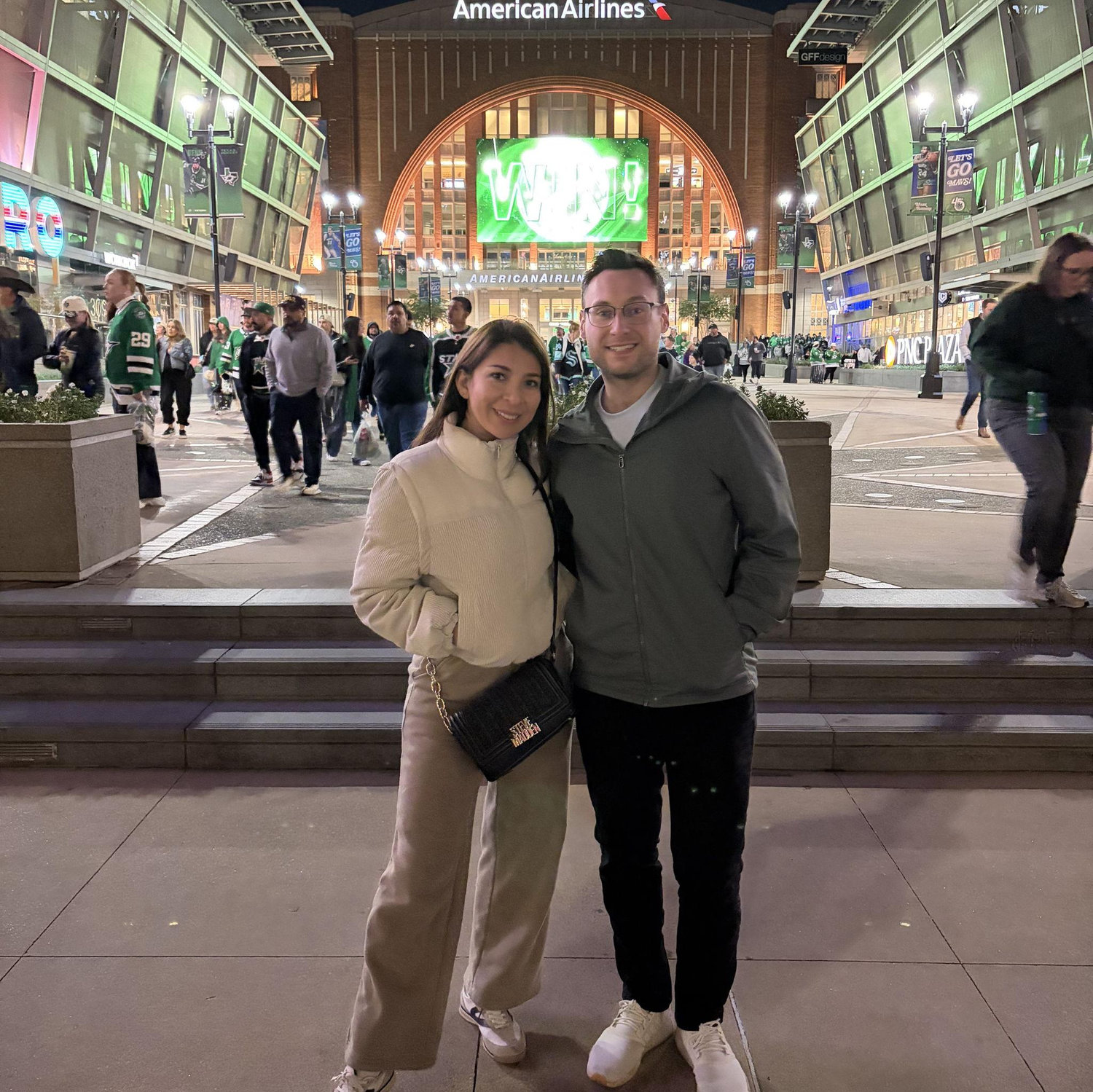 First Hockey game