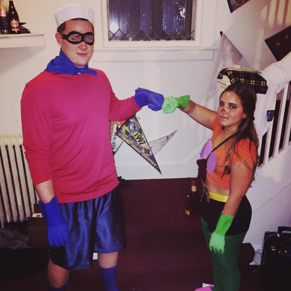 Mermaid Man and Barnacle Boy Halloween Costume 2014
