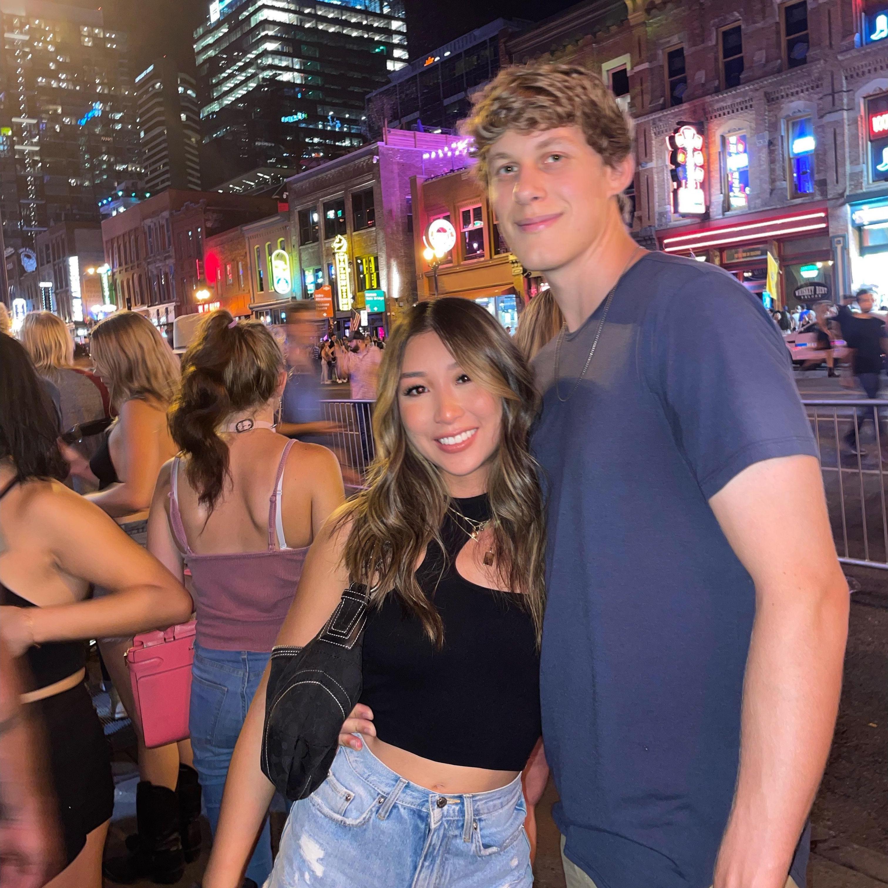Aug 2021 - Nashville, TN // 2 hours before Chad carried a barely alive Shar down Broadway