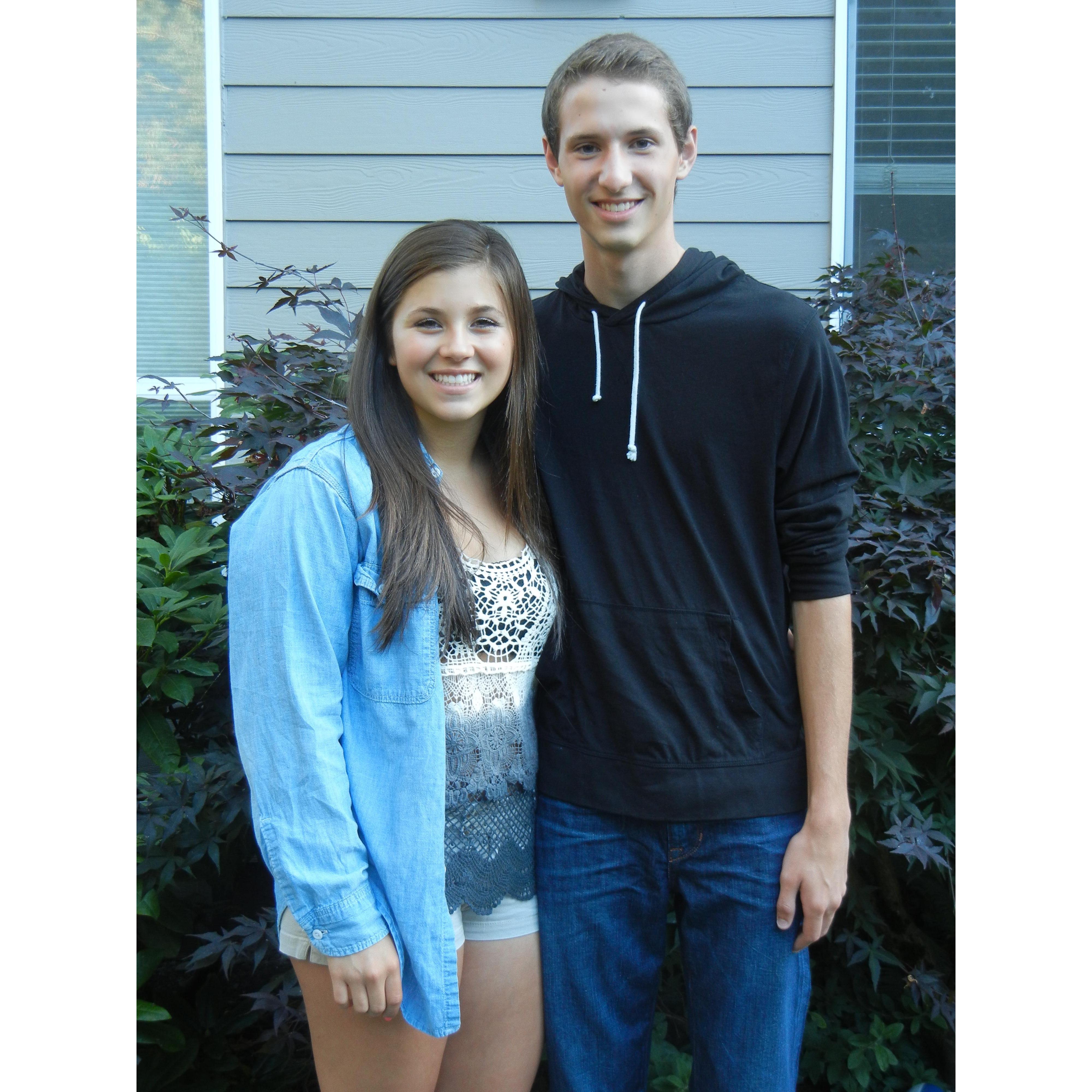 the infamous first date - August 31, 2012