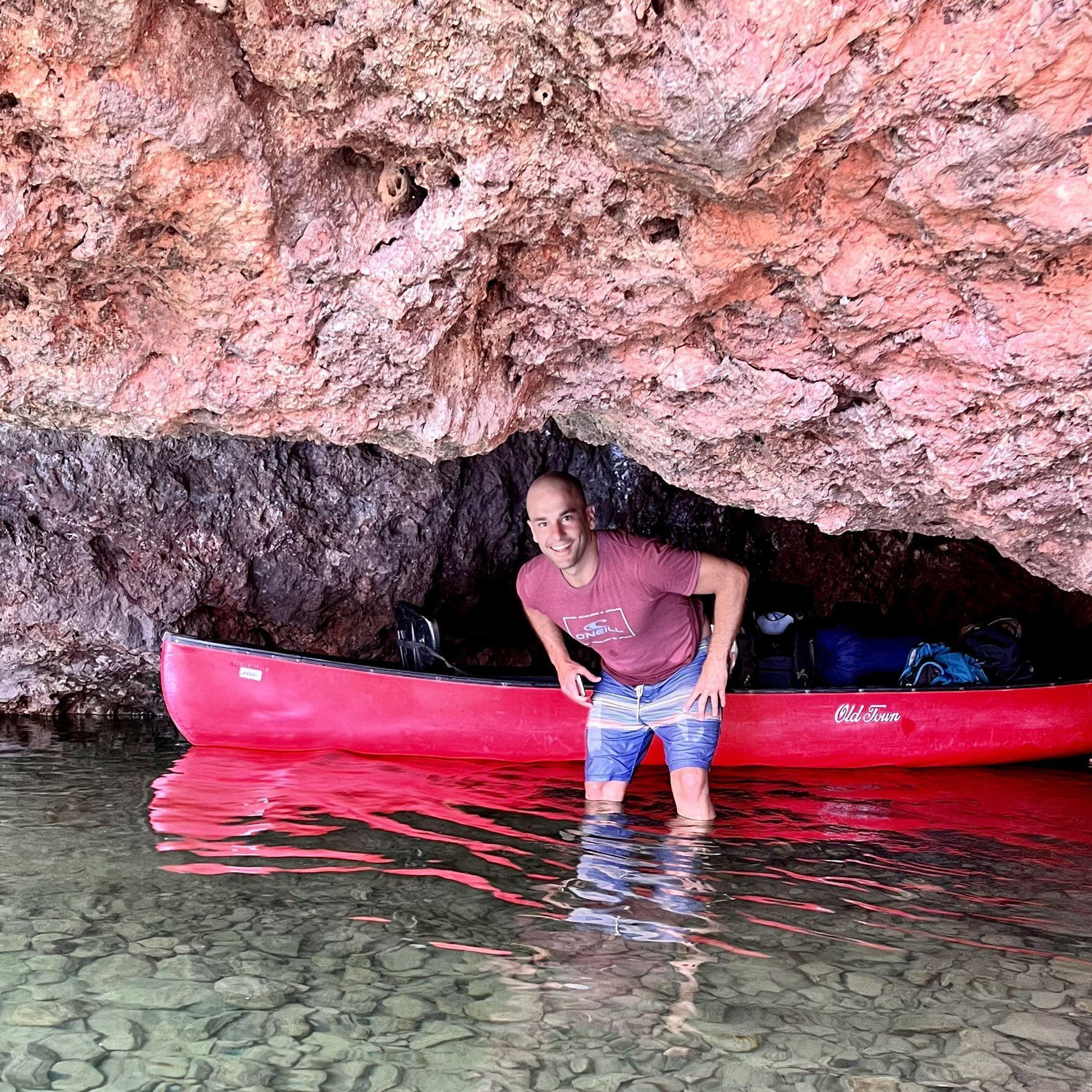 First trip together, just two months in—11 days of camping, starting with a 3-day canoe journey down the Colorado River with our friends Renata & Kaysen. Andrea definitely impressed Katryne with his water skills and all-around abilities.