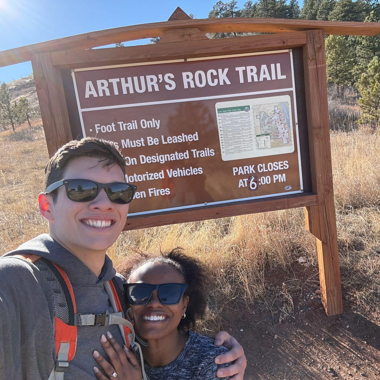 We got engaged here!