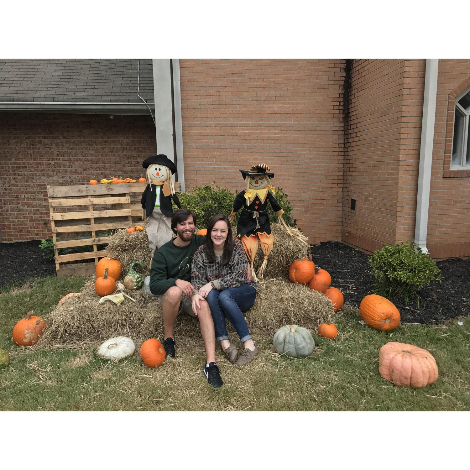 Pumpkins with my pumpkin! 
October 2018