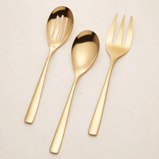 Gold 3-Piece Serving Set