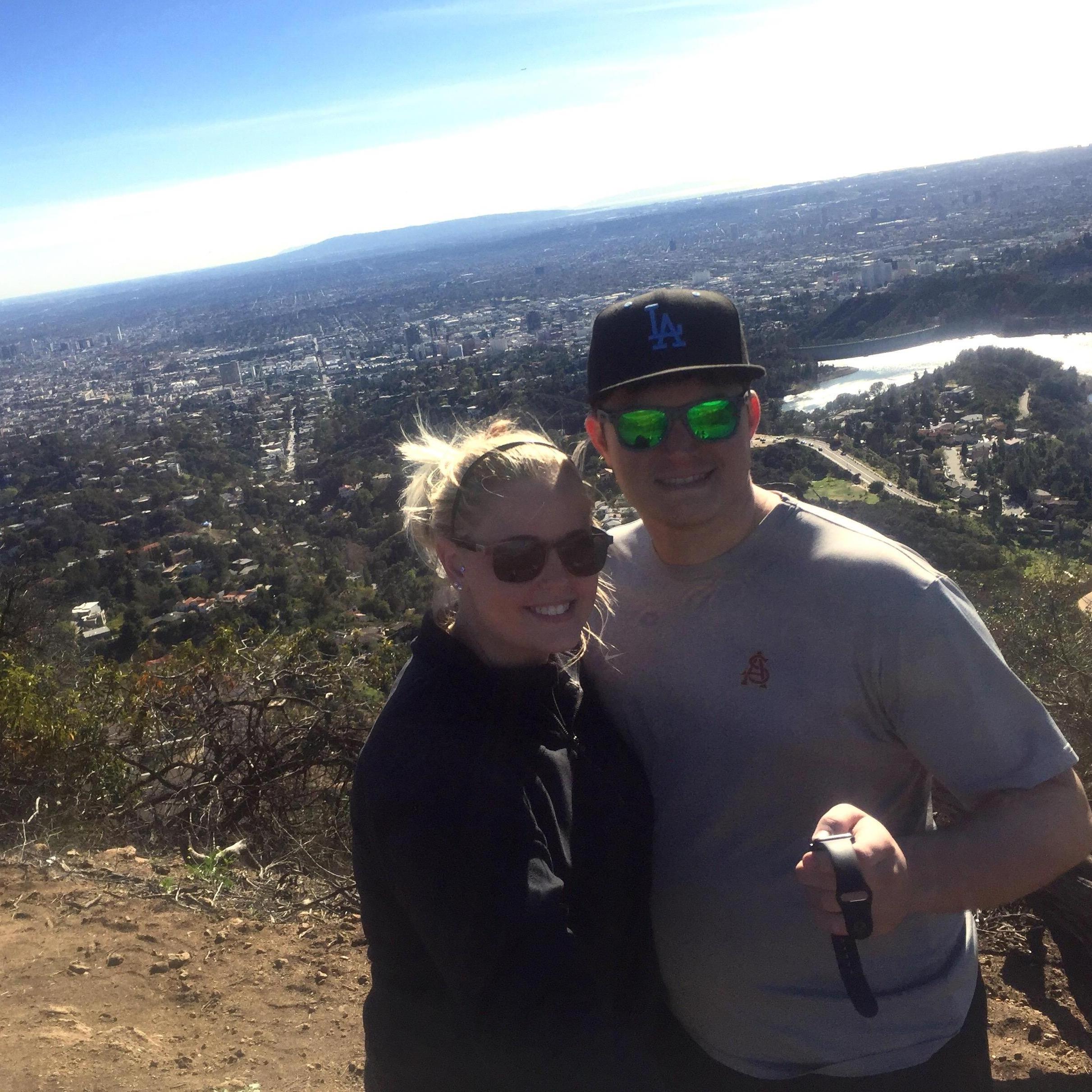 Hike to Hollywood Sign | Jan 2016