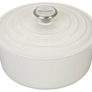 Signature Round Dutch Oven in White